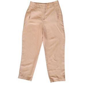 Wilfred Linen Blend Trouser Pant In Salmon Size 6 W29